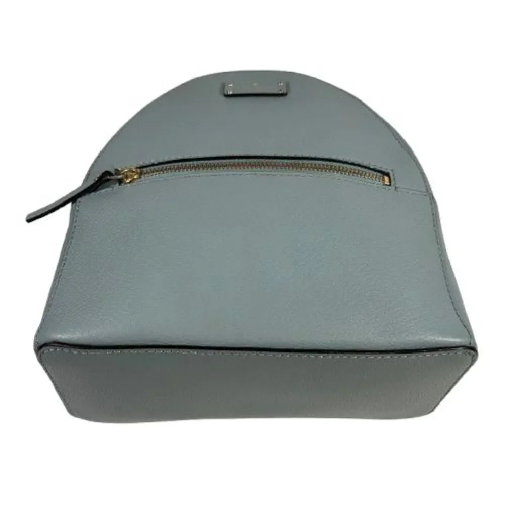 Kate Spade Grove Street Sammi Backpack Lakesedge Blue Leather $299 WKRU4894